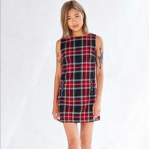 Plaid Mini Dress- NWT